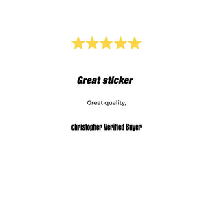 Badge Sticker Review