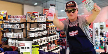 Camryn with product