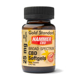 Broad-Spectrum CBD Softgels#sep#90 Softgels / 25mg