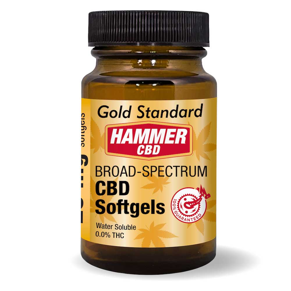 Broad Spectrum CBD Softgels (50mg 90ct) x12 CASE