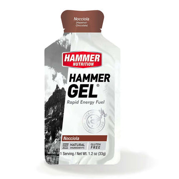 Hammer Gel Nocciola-Hazelnut-Chocolate Single (1srvx24)x12 CASE