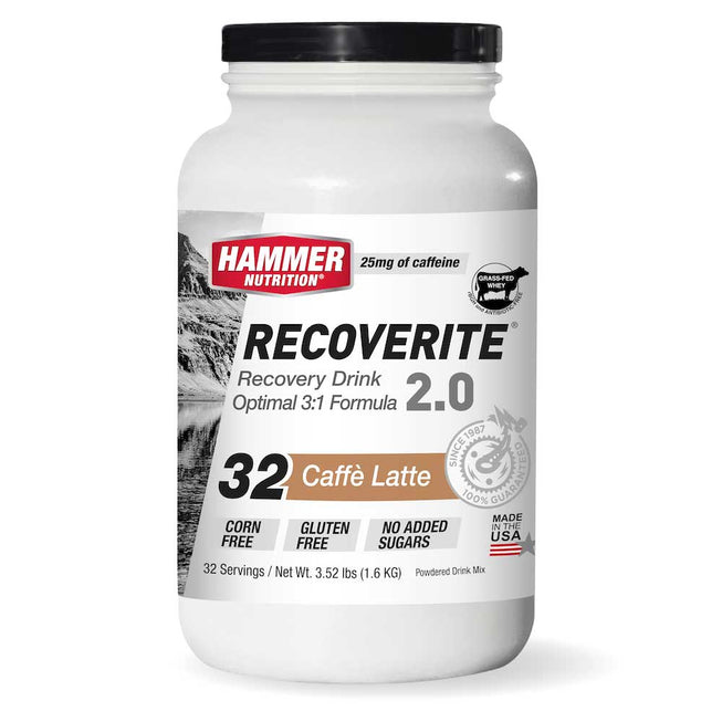 Recoverite 2.0 Caffe Latte (32 Srv) 25mg Caffeine x6 CASE