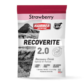 Recoverite Strawberry Single (1srv x 12) x12 CASE