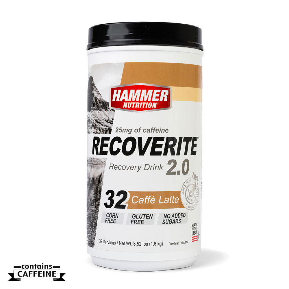 Recoverite 2.0 Caffe Latte (32 Srv) 25mg Caffeine x6 CASE