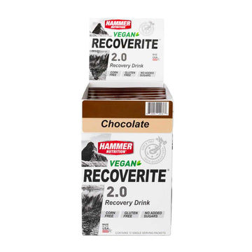VEGAN Recoverite Chocolate (1srv x 12) x6 CASE