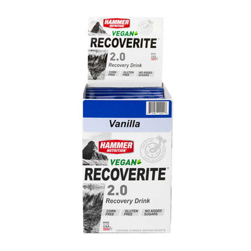 VEGAN Recoverite Vanilla (1srv x 12) x6 CASE