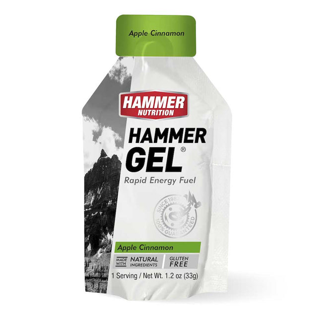 Hammer Gel Apple-Cinnamon Single (1srv x 24) x12 CASE